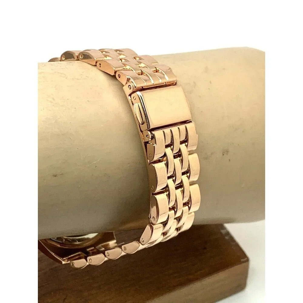 Juicy By Juicy Couture Women's Watch JC/5028 Quartz Pink Dial Rose Gold Steel